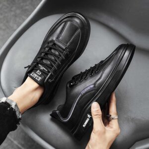 Men's Casual Board leather shoes for men men's skateboarders shoes skateboarding shoes - Image 5
