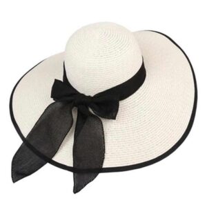 Korean Version Seaside Sunshade Big Brim Beach Hats For Women Summer Straw Cap - Image 7