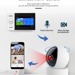 Wifi GSM Tuya Smart Alarm System for Home Security Wireless 433mhz Burglar Alarm System PG-107 - Image 7