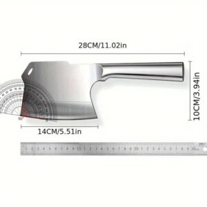All steel bone chopping ax kitchen Bone Chopping Knife Bone Cleaver major Axes Knife - Image 7