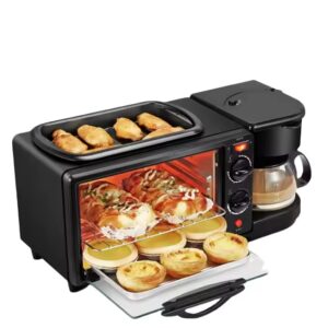 2024 New Hot Sell 3 in 1 Breakfast Station Microwave 3 in 1 Breakfast Station Oven Coffee Maker and Hot - Image 6