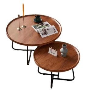 Nordic Luxury Simple Modern Design Multi-Functional Coffee Table for Small Apartment Wooden Furniture for Tea & Living Room Use - Image 3