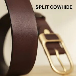 Vintage pin buckle belt fashion men business casual trousers jeans belt - Image 7
