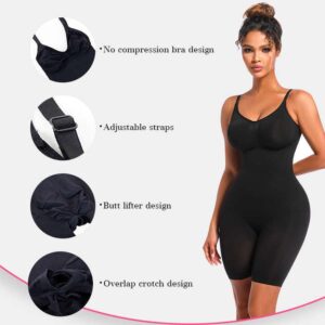 Viral Shapewear For Women Body Shaper Tummy Control Faja Colombianas SEAMLESS Bodysuit Seamless Body Shaper Shapewear - Image 4