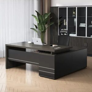 Modern office table executive desk office computer table office furniture computer table - Image 4