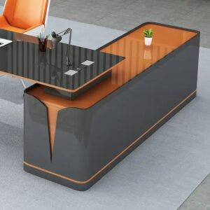 XT99-office furniture boss desk manager executive office desk table ceo luxury office desks - Image 3