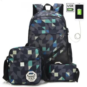 Oxford Material School Backpack for Teenagers and Students Laptop Backpack Bag Customs Backpack For Student - Image 4