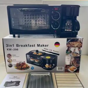 2024 New Hot Sell 3 in 1 Breakfast Station Microwave 3 in 1 Breakfast Station Oven Coffee Maker and Hot - Image 7