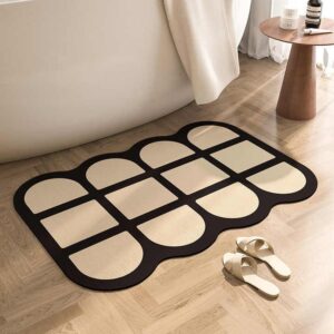 Modern Diatomite Bath Mat Non-Slip Quick Dry Super Absorbent Shower Mat Washable door Bathroom Mat for floor - Image 7
