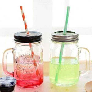 Mini Glass Mason Jar,Custom Small Mason Jar With Lids - Image 5