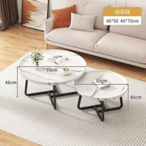Nordic Luxury Simple Modern Design Multi-Functional Coffee Table for Small Apartment Wooden Furniture for Tea & Living Room Use - Image 6