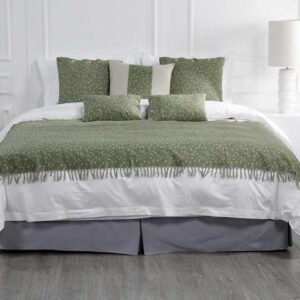 European 100% Cotton White Duvet Cover Set Customized 6Pcs Bedding Set - Image 5