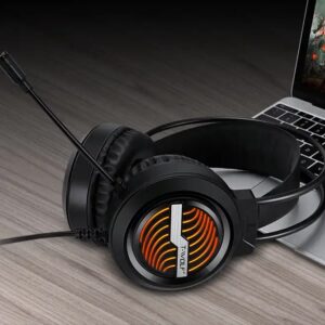 T-WOLF H130 RGB Backlit Gaming headset headphones 3D surround sound usb wired noise cancelling gaming headset earbuds headphones - Image 7
