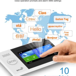 Wifi GSM Tuya Smart Alarm System for Home Security Wireless 433mhz Burglar Alarm System PG-107 - Image 5