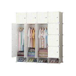 plastic cube organizers wardrobes with sliding doors - Image 6
