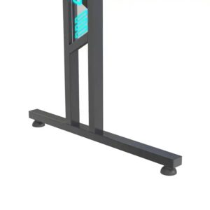 V-mounts Modern Black Standing Adjustable PC Gaming Desk Iron Office Furniture Home School Table Leg Acrylic Board - Image 5