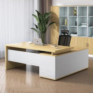 Modern office table executive desk office computer table office furniture computer table - Image 6