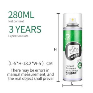 280ML sneakers Deodorizing spray remove odor eliminates odor quick drying - Image 4