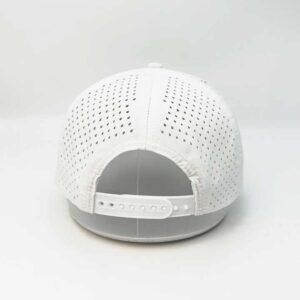 Wholesale Waterproof Quick Dry Performance Gorras Personalized 5 Panel Laser Cut Hole Golf Hats Baseball Caps - Image 6