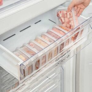 Refrigerator Storage Box Frozen Meat Storage Box Food Packaging Box Food Grade Refrigerator Special Arrangement Kitchen Opp Bag - Image 5