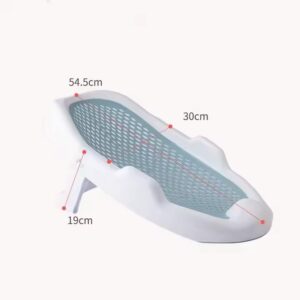 Baby Bathtub Pad Baby Bath Seat Floating Water Pad Newborn Support Seat Mat Foldable - Image 5