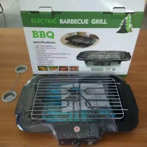 Smokeless Indoor Desktop Electric Grill with Griddle Features Thermostat Height Design - Image 6