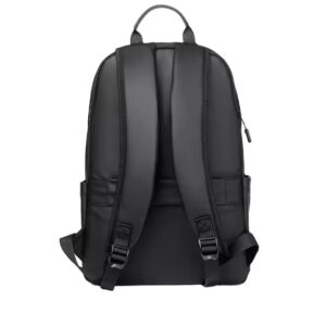 Durable Waterproof Pu Leather Backpack Fashion Casual Students Light Laptop Backpack - Image 6