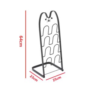 Bathroom Slipper Storage for Home Use Modern Metal Slipper Shoe Rack Creative Drying Drain Shoes Rack - Image 5