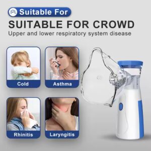Handheld Inhalator Compressor Nebulizer Machine Manufacturer portable nebulizer Spray Nebulizer rehabilitation equipment inhaler - Image 4