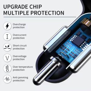 multi 4 Port 7A QC 3.0 Carregador Chargeur Cargador Rapido Cellular Oraimo Fast Charger Smartphone Mobile Phone Car USB Charger - Image 4
