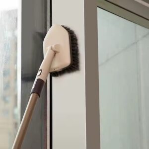 Telescopic Pole Scrub Floor Brush Bristle BathroomTile Brush Cleaning Long Handle Plastic Floor Cleaning Scrub Brush Ceiling - Image 3