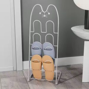 Bathroom Slipper Storage for Home Use Modern Metal Slipper Shoe Rack Creative Drying Drain Shoes Rack - Image 6