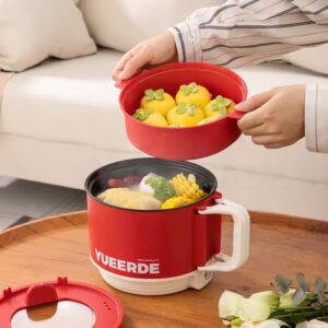Dormitory Electric Hot Pot Cooking Pot Multi Electric Non stick Portable Noodle Pot - Image 5