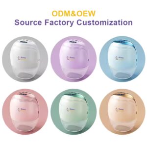 Wholesale Hands Free Silicone Wireless Electric Breast Pump Wearable Breast Milk Pump for Baby Feeding, - Image 3