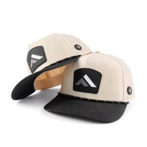 Baseball cap in bulk 5 panel golf caps with pvc logo waterproof performance custom blank golf hats - Image 3