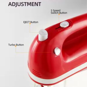 Batidora Mixeur Egg Beater Cake Bread Flour Dough Electric Hand Food Mixers With Case Box For Kitchen - Image 5