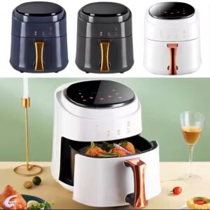 Hot Sale Household 8L Capacity with Basket Air Fryer Oil Free Electric Deep Smart Display Air Oven for Kitchen - Image 3