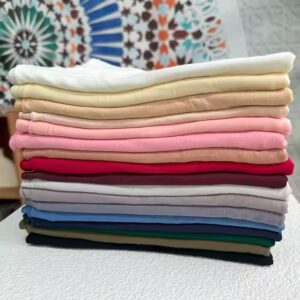 Muslim hijabs wholesale light weight cotton plain hijab muslim women shawl - Image 6