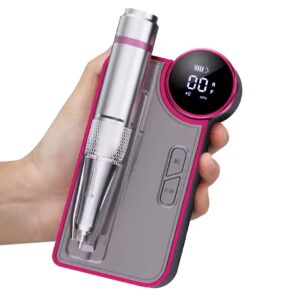 Professional Electric Nail Drill 35000RPM Rechargeable Nail File with 6 PCS Nail Drill Bits for Salon Home Use - Image 1
