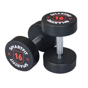 Smartfit Wholesale Fitness 2.5-50KG Rubber Round Head Dumbbell - Image 1
