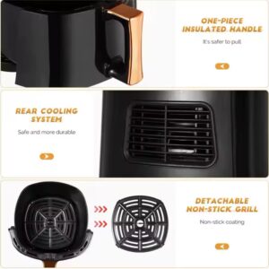Hot Sale Household 8L Capacity with Basket Air Fryer Oil Free Electric Deep Smart Display Air Oven for Kitchen - Image 5