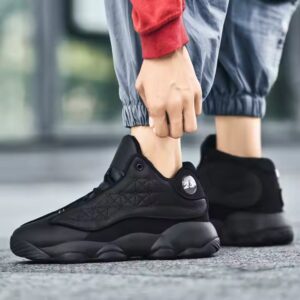 Hot Style Comfort Fashion Big Size Outdoor Sneakers Custom Male Non-slip High Cut Basketball Shoes Men - Image 5