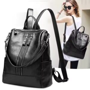 Wholesale Fashion backpack girls leather backpack women backpack - Image 3