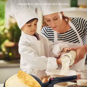 Electric Crepe Maker Breakfast Pizza Machine Pancake Baking Pan Cake Non-Stick Griddle Chinese Spring Roll Cooking Tools - Image 5