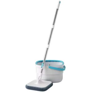 Spin Mop and Bucket Floor Cleaning Mops with Dirty Clean Water Separation Bucket - Image 7