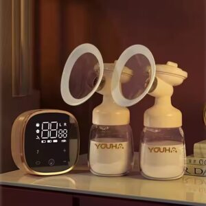 portable breast pump silicone breast milk pump electric hands free wearable cordless comfortable smart - Image 3