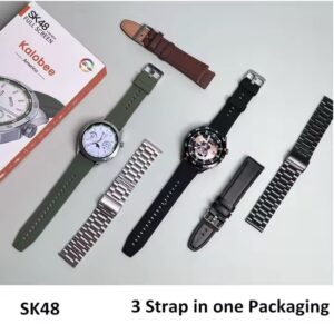 SK48 MAX New Smart Watch with luxury multiple straps 1.53Inch NFC Heart rate monitoring Smart bracelet For Men Women - Image 3
