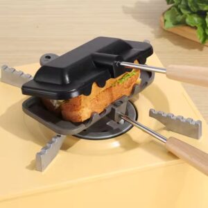 Portable Lightweight Detachable Sandwich Fixture Single Slice Bread Pressing Ed Sealing Wok Type Cooking for Frying Pot - Image 4