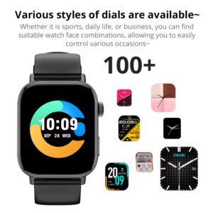 COLMI C8 Max BT Calling Smart Watch 1.93" inch Big Touch Screen Health Fitness Monitor New Series Smartwatch for Men and Women - Image 5