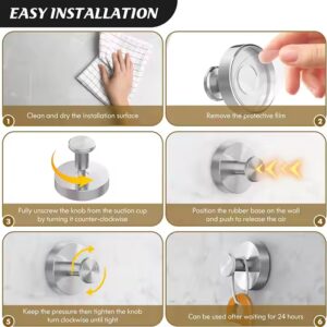 Shower Suction Cup With Hook Shower Hooks With Suction Cups Suction Cup Hooks For Shower - Image 7